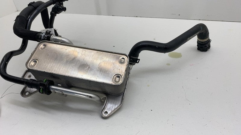 ⭕ 2018-2024 Porsche Cayenne Transmission Oil Cooler w/ Hose Pipe Tube 