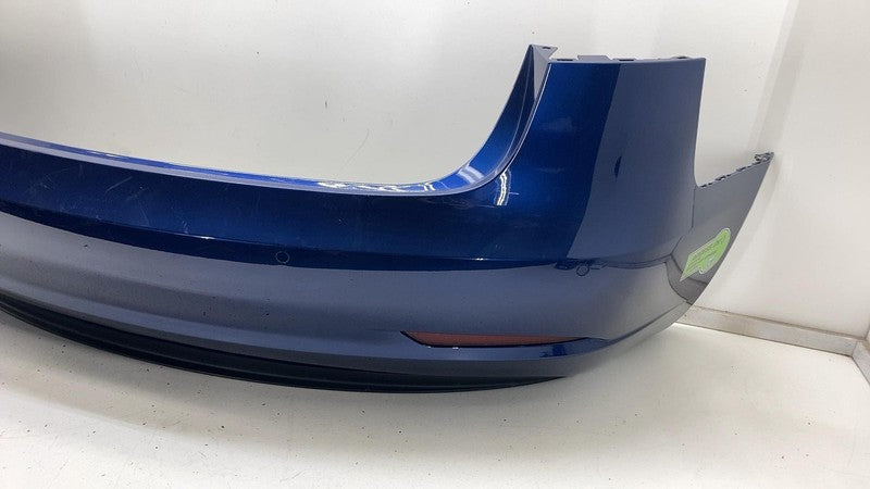 ⭕ 2017-2022 Tesla Model 3 Rear Bumper Cover w/ Park Sensor & Harness Blue - PPSB
