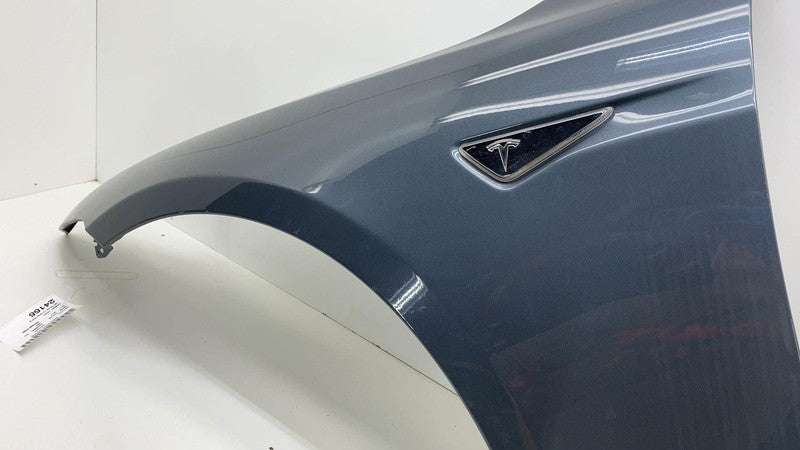 ⭕ 2012-2020 Tesla Model S Front Driver Side Fender Shell Panel Left LH Gray PMTG