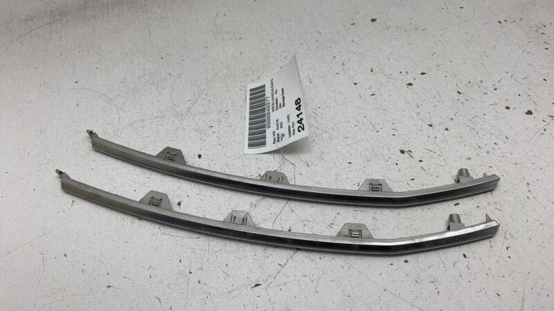 865A2CV010 2022-2024 Kia EV6 Front Left & Right Bumper Splitter Strip Chrome Trim Molding