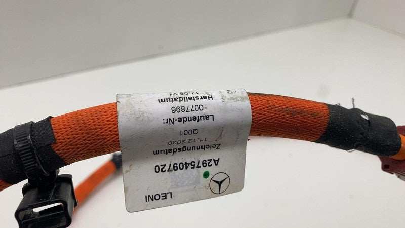 A2975409720 ⭕ 2022 Mercedes-Benz EQS 450+ High Voltage Converter Wiring Harness A2975409720