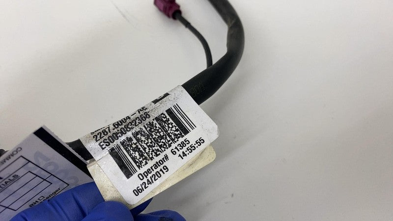 ⭕17-20 Tesla Model 3 Right Exterior Rear View Door Mirror Gray PMNG 11