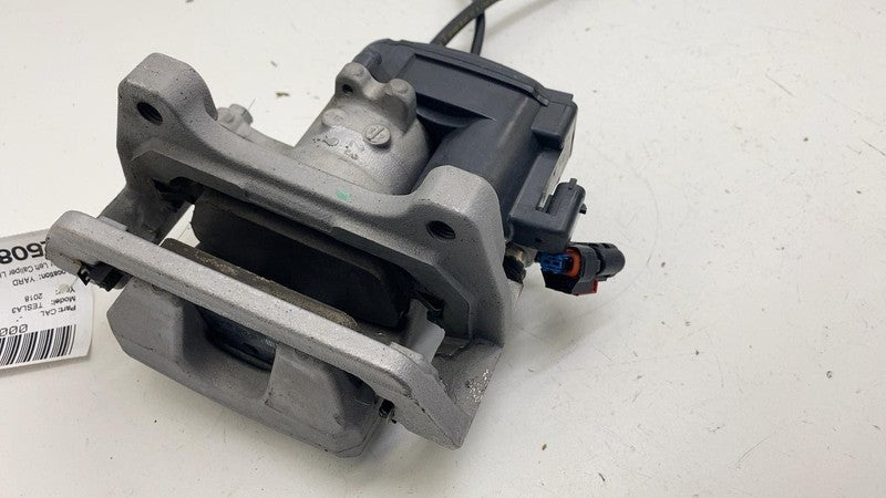 ⭕ 17-25 Tesla Model 3 M3 Rear Left Caliper w/ Brake Hose Line BASE 104