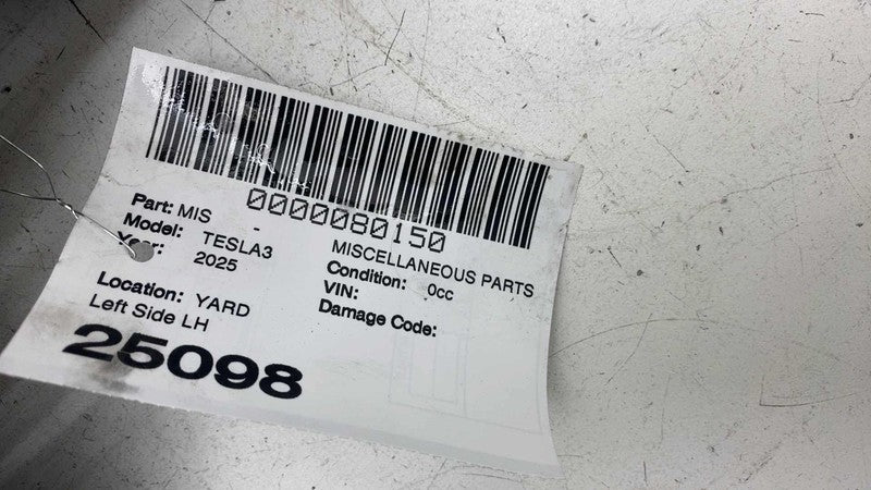 ⭕ 2024 2025 Tesla Model 3 M3 Front Left Bumper Fastener Trim Fascia 20
