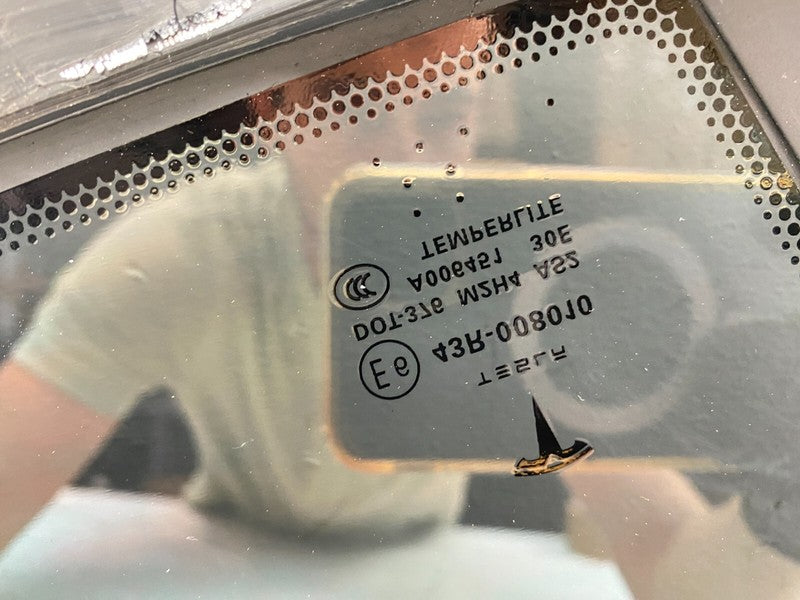 E6 43R-008010 ⭕ 12-15 Tesla Model S Rear Passenger Side Quarter Fixed Glass Right 6006383-00-F