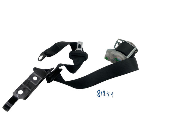 ⭕ 16-20 Model S Rear Driver Side 2nd Row Seat Belt & Retractor Left 1023136-00-C