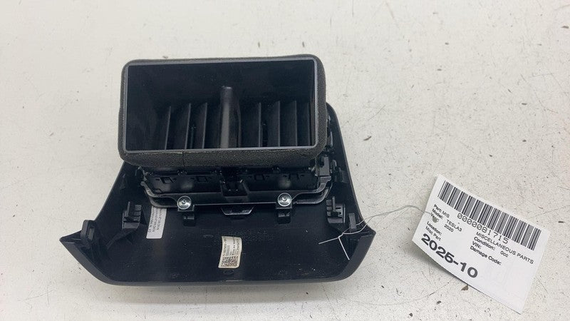 ⭕17-23 Model 3 Center Console Air Vent Grille Cover Panel & USB Hub 10