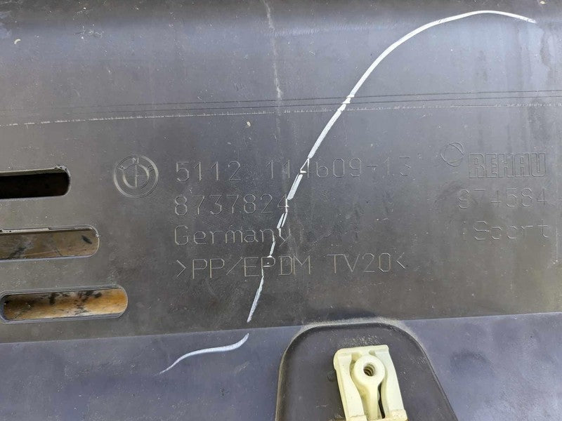 22-23 BMW IX i20 Rear Bumper Cover Lower Valance w/ Spoiler Diffuser 5