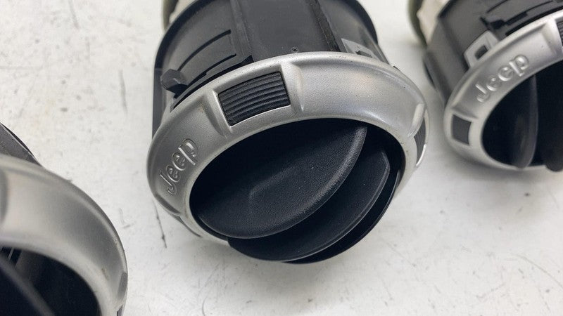 1QC05TRMAA ⭕ 2012-2017 Jeep Wrangler Dashboard Heater Dash A/C Air Vent SET of 4 1QC05TRMAA