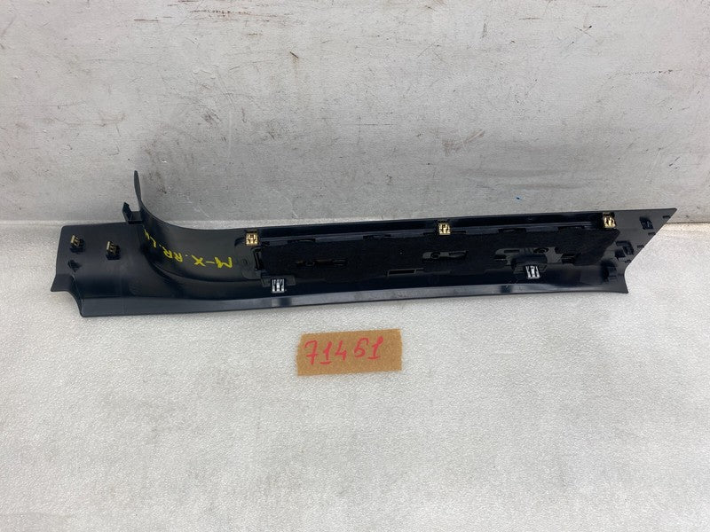 1105145 00 B ⭕2016-2020 Tesla Model X Rear Left Door Sill Scuff Plate Trim Cover 1105145-00-B