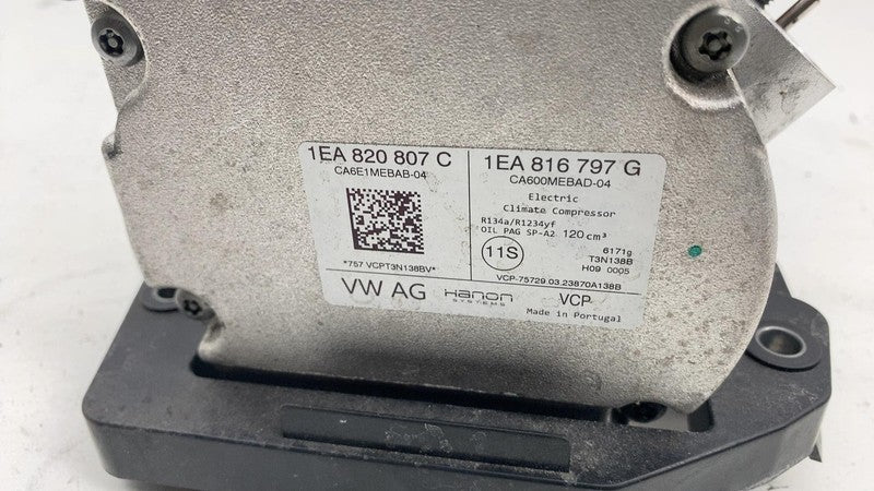 1EA 820 807 C ⭕2021-2023 ID.4 Electric Air Conditioning A/C Climate Compressor Pump 1EA816797G