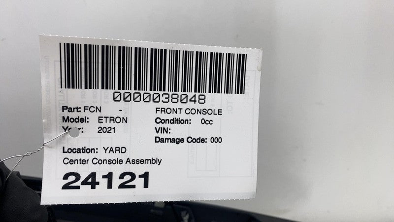 ⭕ 2021-2022 Audi E-Tron Quattro Front Center Console Assembly