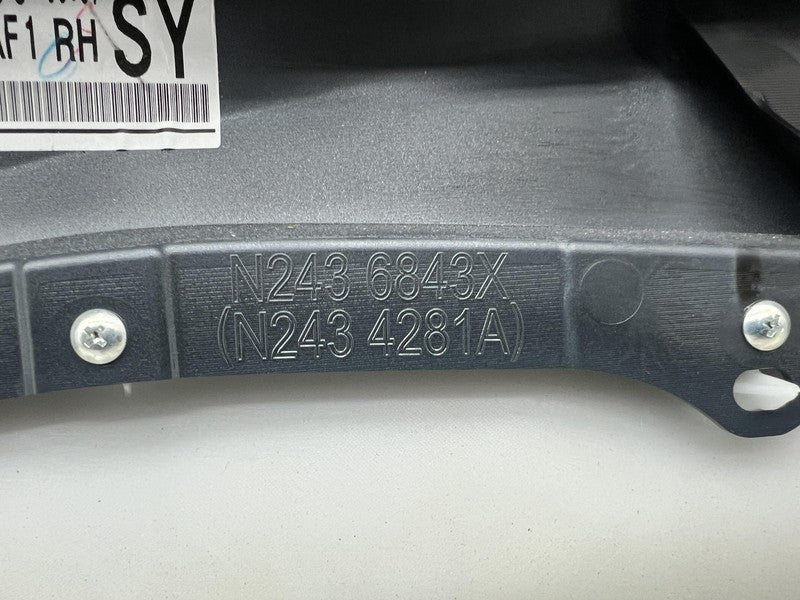 2016-2023 Mazda MX-5 Miata Front Passenger Door Trim Card Cover Right Gray - 47C