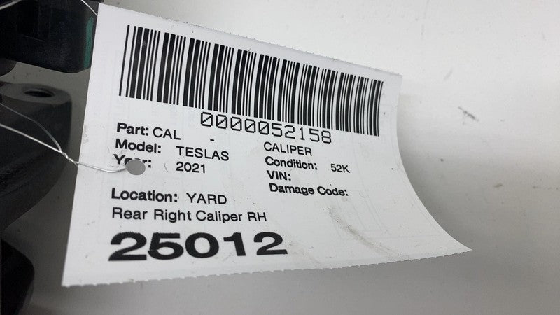 1420642-00-A 2021-2024 Tesla Model S X Rear Passenger Side Caliper w/ Brake Hose Line Right