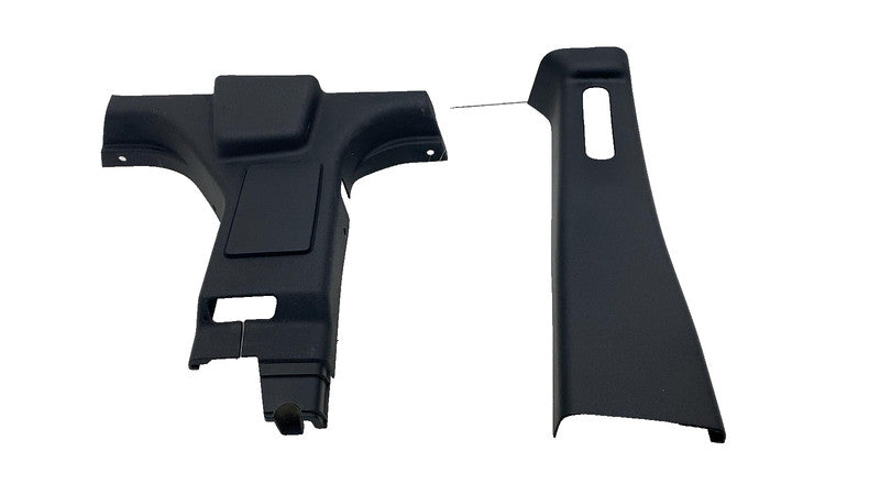 ⭕ 2011-2018 Jeep Wrangler Front Left Side Upper & Lower B Pillar Trim 