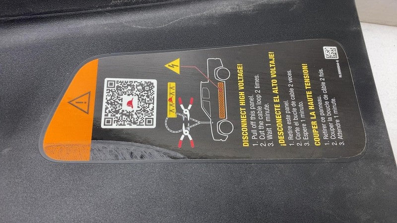 PT00003230E 2022-2024 Rivian R1S R1T Frunk Underhood Access Panel Battery Cover Trim PT00003