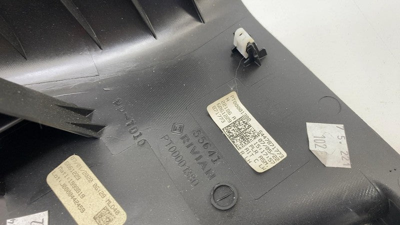 PT00001380 ⭕ 22-24 Rivian R1T Rear Left Driver C-Pillar Lower Trim Cover Panel PT00001380