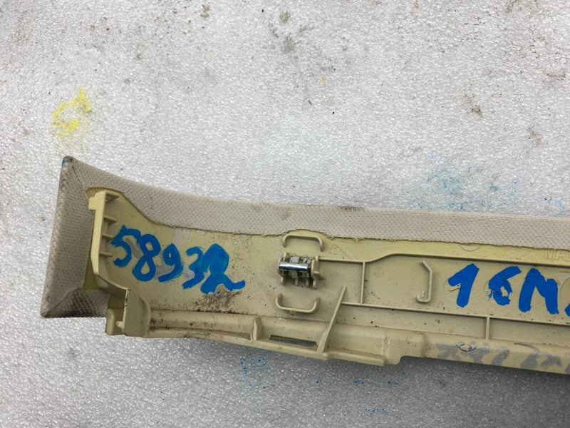 ⭕16-20 Model X MX Rear Driver Side Upper Door Trim Panel Cover Left 10