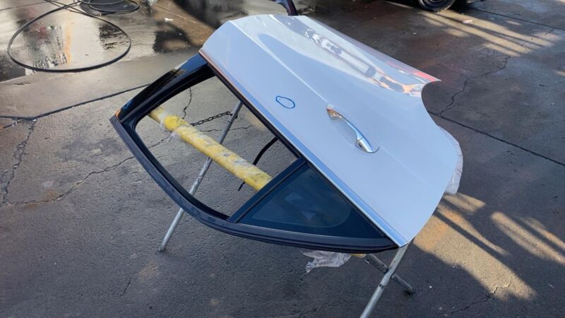 ⭕ 14-16 Mercedes-Benz E350 E-Class Rear Passenger Right Door Assembly White 149