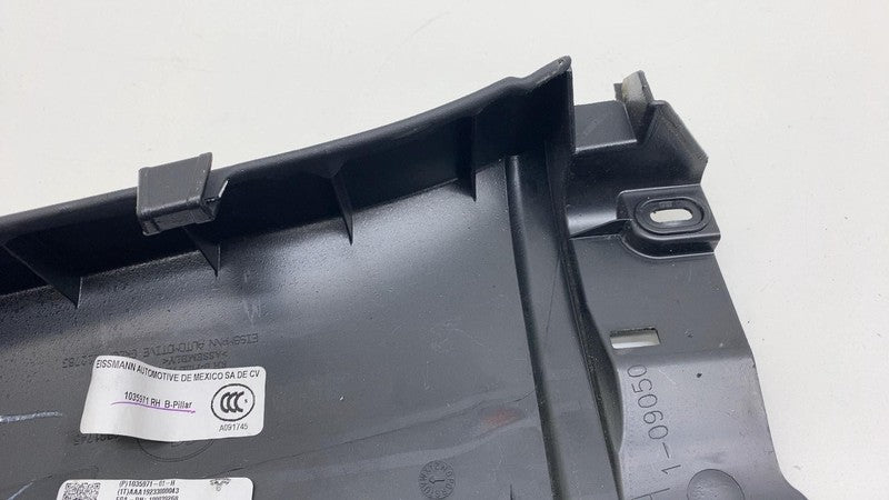 2016-2020 Tesla Model X MX Passenger Side B-Pillar Lower Trim and Air 