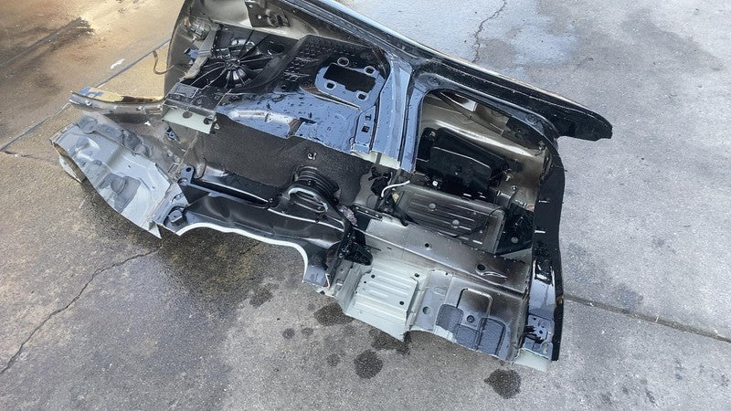 108735714 2021 BMW 530e Rear Passenger Quarter Panel Structural Cut Out Right RH Black 668