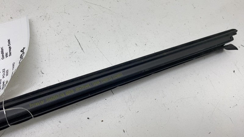 ⭕ 21-23 Polestar 2 Rear Right Door Window Inner Belt Weatherstrip Seal