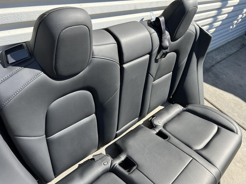 1552127-00-A ⭕ 2017-2023 Tesla Model 3 Front Left & Right Bucket & Rear Bench Seat + Bolster