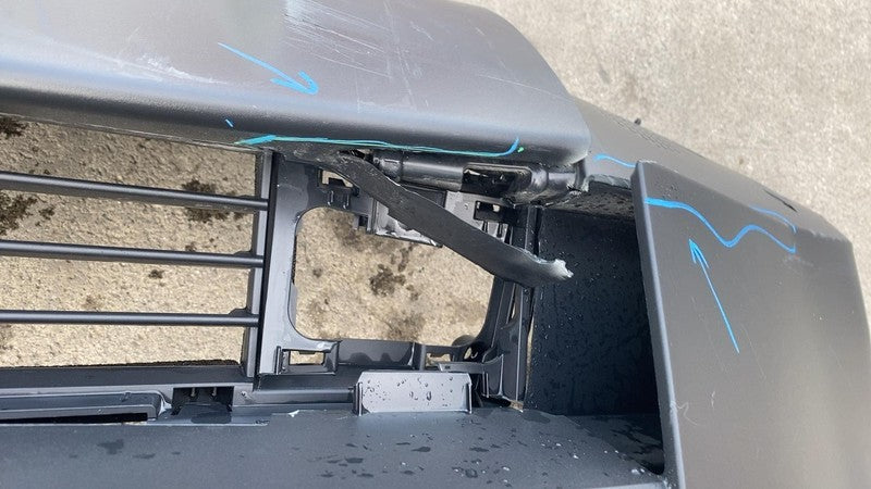 2024 2025 Tesla Cybertruck Front Bumper Cover w/ Grille & Lower Shield