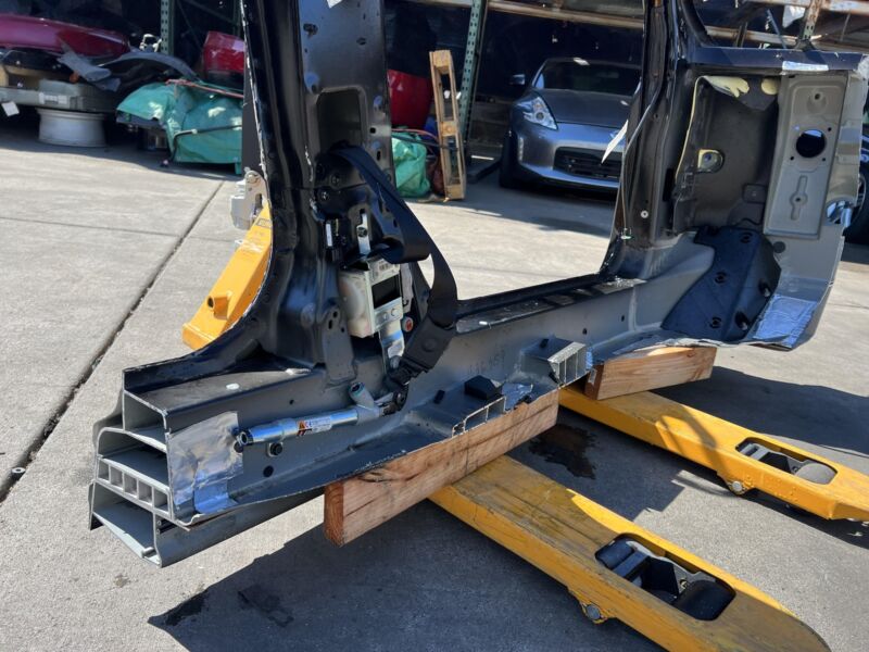 ⭕ 2012-2015 Tesla Model S Front Driver Body SIde A + B-Pillar Door Frame Left LH
