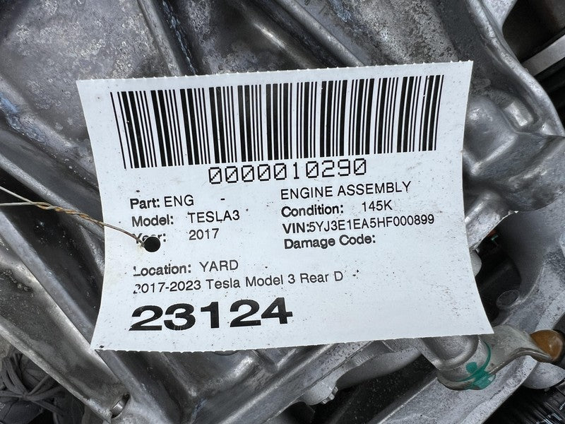 ⭕ 17-23 Model 3 M3 Rear Engine Motor Drive Unit Subframe Suspension 11