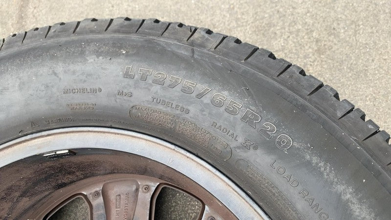 ⭕ 2019-2024 Ram 3500 20" Wheel Rim w/ Michelin Tire LT275/65 R20 Assy 