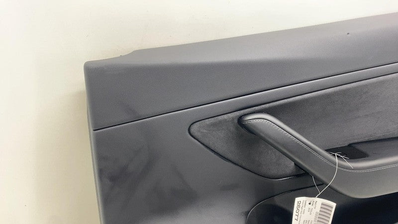 1085119-00-E ⭕ 17-20 Tesla Model 3 Front Passenger Side Interior Door Panel Trim Card Right