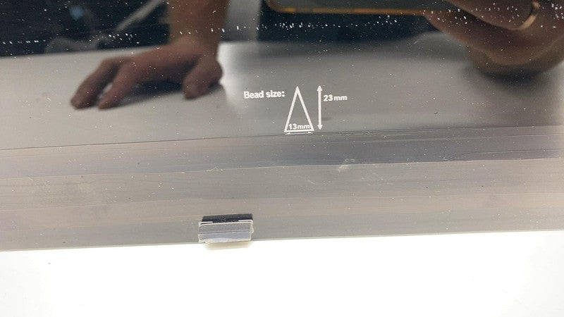 ⭕ 24-25 Model 3 Front Middle Panoramic Sun Moon Roof Window Glass 1587