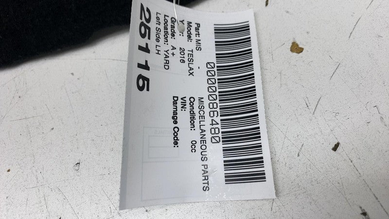 ⭕ 2016-2020 Tesla Model X Rear Left Trunk Side Trim Cover 7 Seater 105