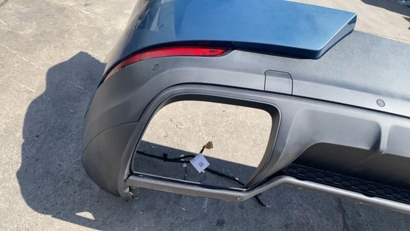 ⭕ 2024-2025 Porsche Cayenne Coupe Rear Bumper Cover & Valance Blue Assembly