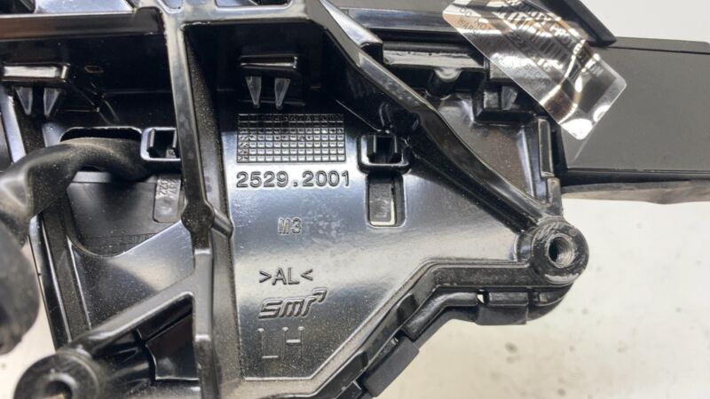 Does not apply 2020-2023 Tesla Model Y Driver Side Rear View Door Mirror No Mirror & Skull Cap