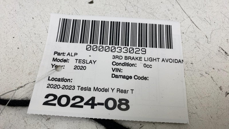 ⭕2020-2023 Tesla Model Y Rear Tailgate LED Third Brake Light Lamp Moun