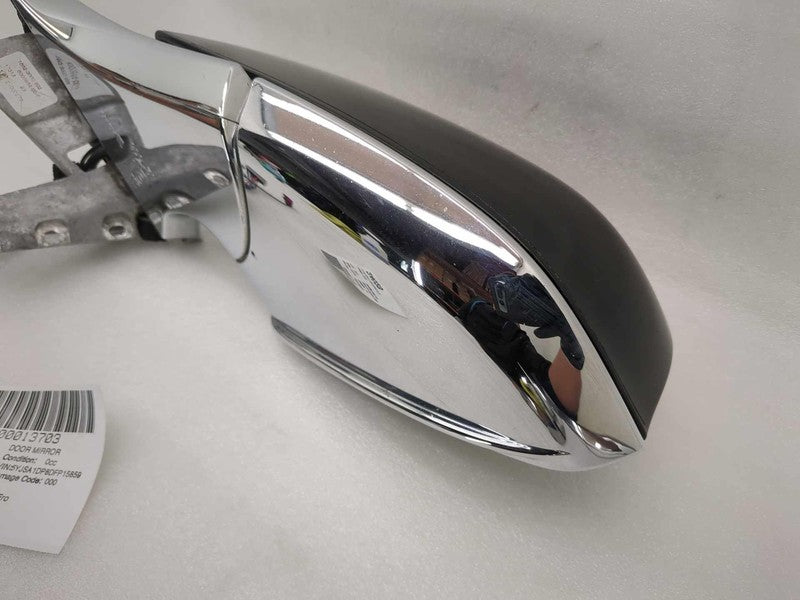 ⭕12-15 Tesla Model S Left Exterior Rear View Door Mirror Black PBSB 60