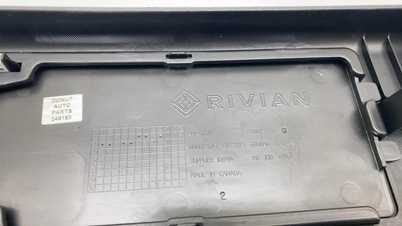 PT00623344 ⭕ 2025 Rivian R1S Front Passenger Under Seat Floor Trim Cover Right PT00623344