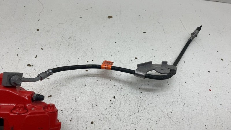 ⭕2016-2020 Tesla Model X Front Caliper w/ Brake Hose Line Right Red 10