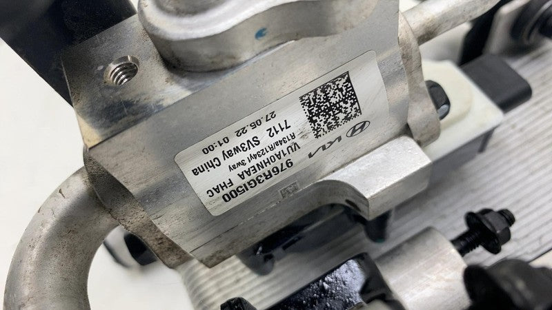 976W6GI540 ⭕ 2022 Hyundai Ioniq 5 HVAC A/C Condenser Refrigerant w/ 3 Way Valve 976W6-GI540
