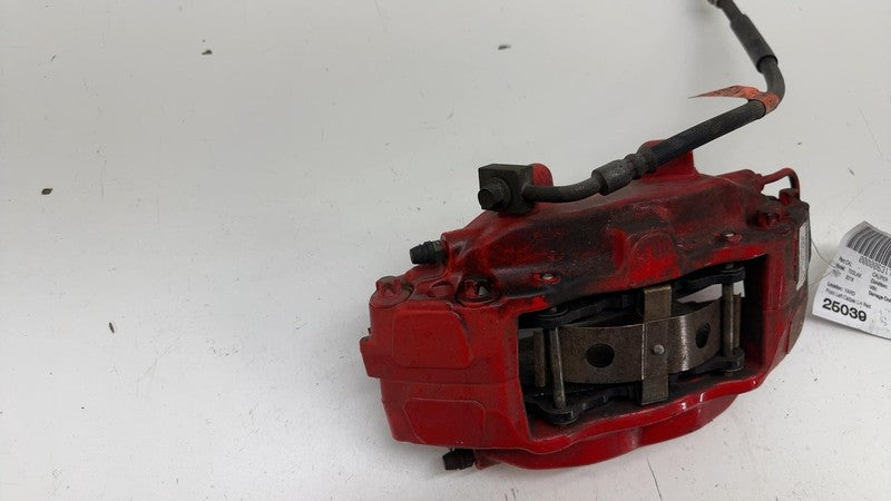 ⭕ 16-20 Model X Front Left Brembo Caliper w/ Brake Hose Line Red LH 10