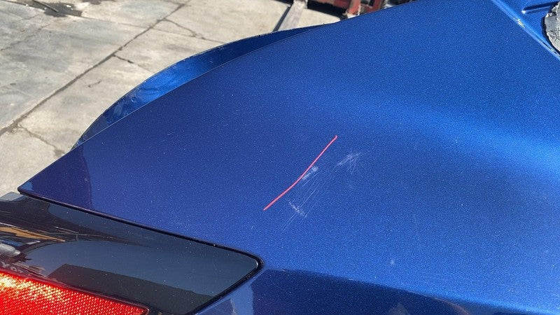 ⭕2020-2023 Tesla Model Y Rear Right Quarter Panel Structural Cutout RH Blue Assy