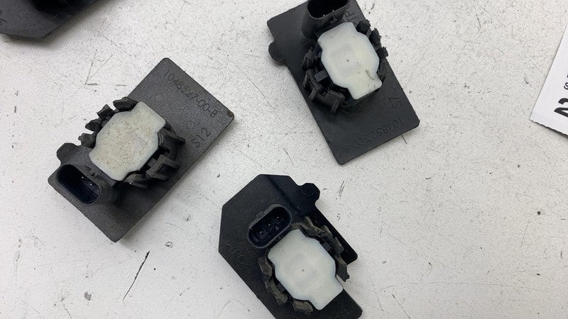 ⭕ 12-20 Model S X Set of 6 Bumper Parking Assist Sensor Silver PPTI 10