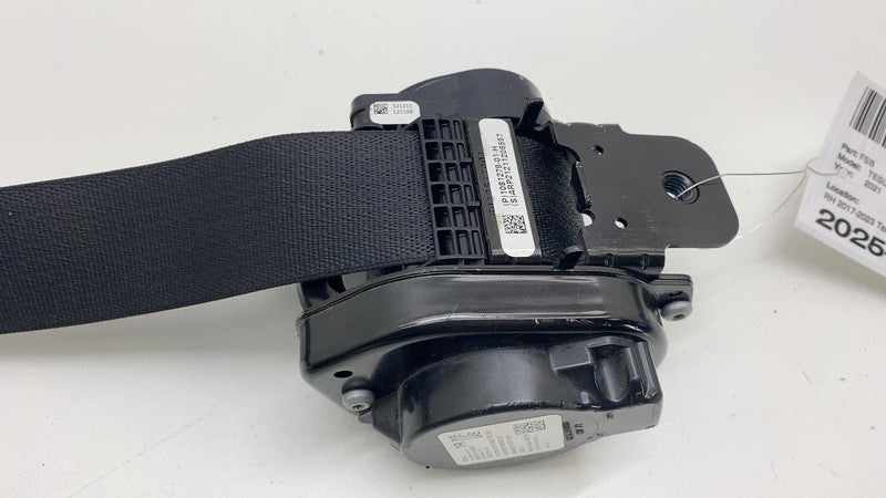 108127901H 2017-2023 Tesla Model 3 Front Passenger Side 1st Row Seat Belt & Retractor Right