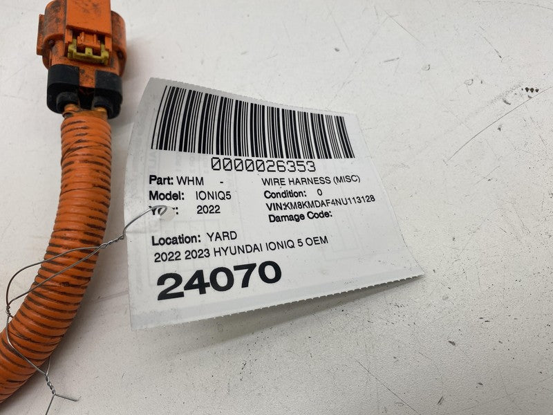 ⭕ 2022 2023 Hyundai Ioniq 5 High Voltage HV Wire Harness Cable Assy 91