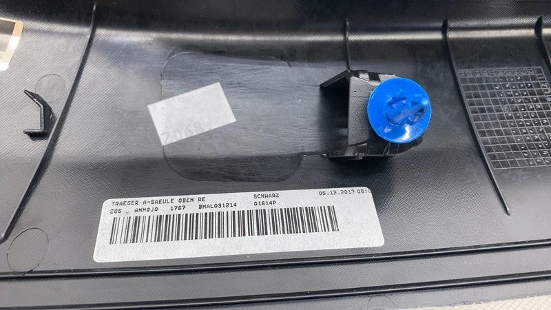 7306606-13 ⭕ 2018 BMW i3 I01 Front Right A-Pillar Upper Trim Cover Panel w/ Speaker Tweeter