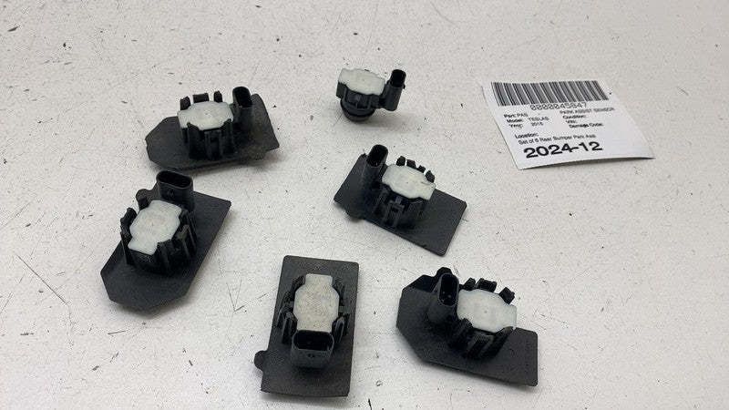 ⭕ 12-20 Model S X Set of 6 Bumper Parking Assist Sensor Silver PPTI 10