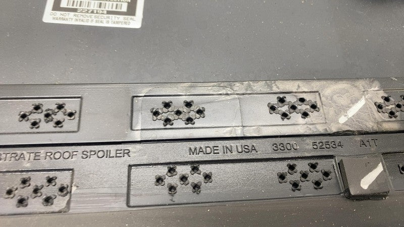 PT00172639 ⭕22-24 Rivian R1T Rear Cab Roof Spoiler + Antenna + Lights + Camera PT00172639-A