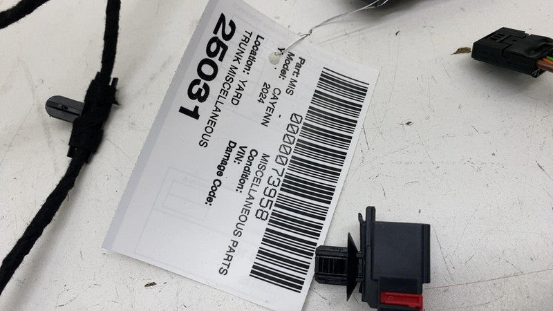 ⭕ 2019-2024 Porsche Cayenne Rear Right Trunk Wiring Harness Cable Wire